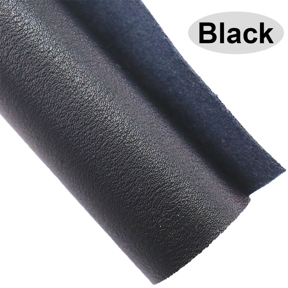 Description Picture 3 of item30cmx132cm Black Litchi Weave Diamond Textured Smooth Soft Faux Synthetic Leather Fabric For Wedding Decoration DIY Craft MH001