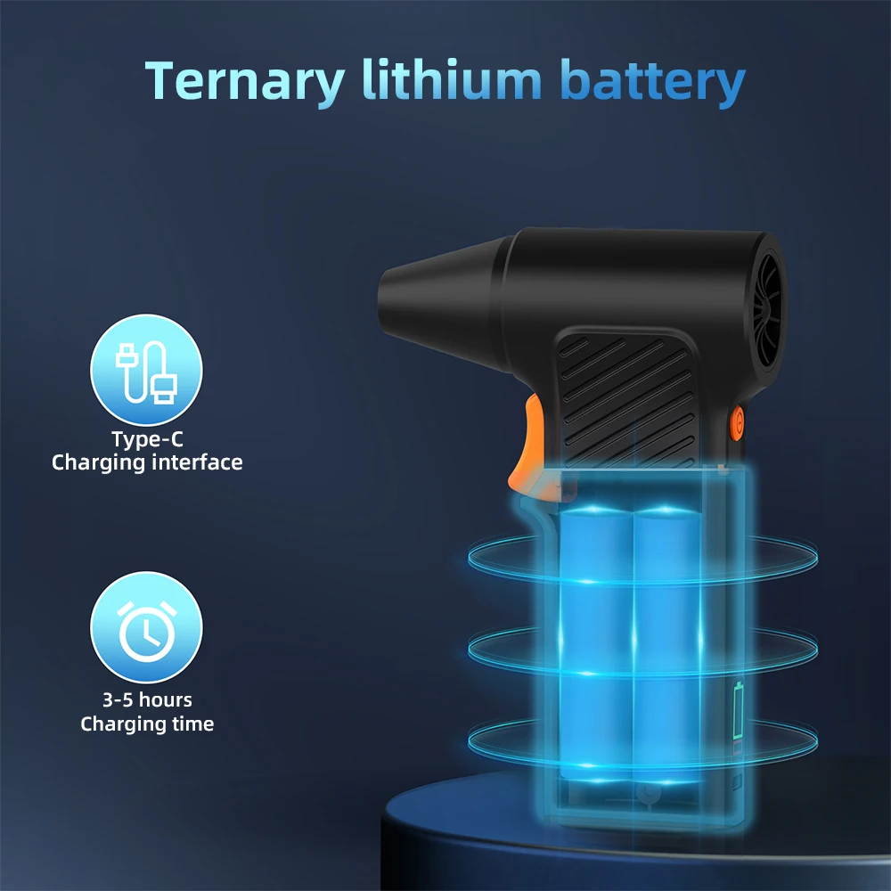 Turbo Fan Air Blower High Speed Duct Fan Outdoor Car Use