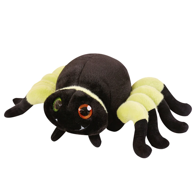 

20/30/40CM Cute Little Spider Baby Plush Toy Soft Stuffed Animal Pluchie Reptile Doll For Children Birthday Gift Halloween Decor