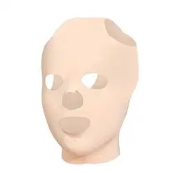 Face Lift Mask - Slimming & Breathable Anti - Wrinkle Facial Shaper with Chin & Cheek Lifting Strap (WHITE)
