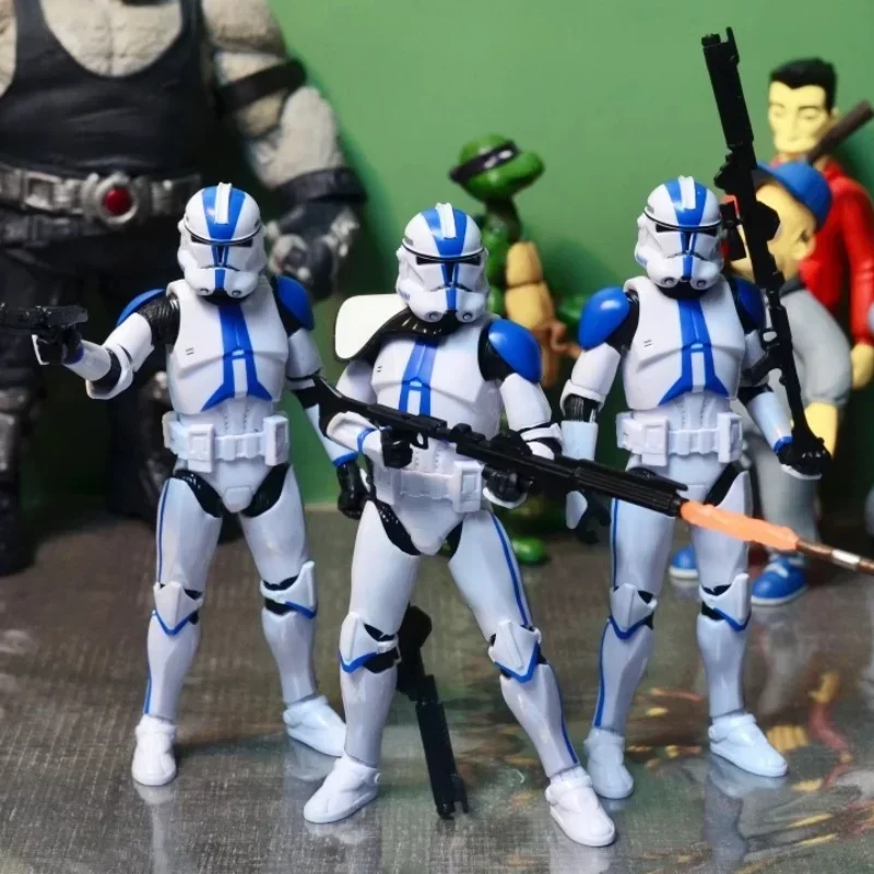 Star Wars 501St Legion Arf Arc Trooper Jesse Hardcase Commander Bane Denal Tup Dogma 6 "Anime Action Figure Fase 2 Rex Team Toy