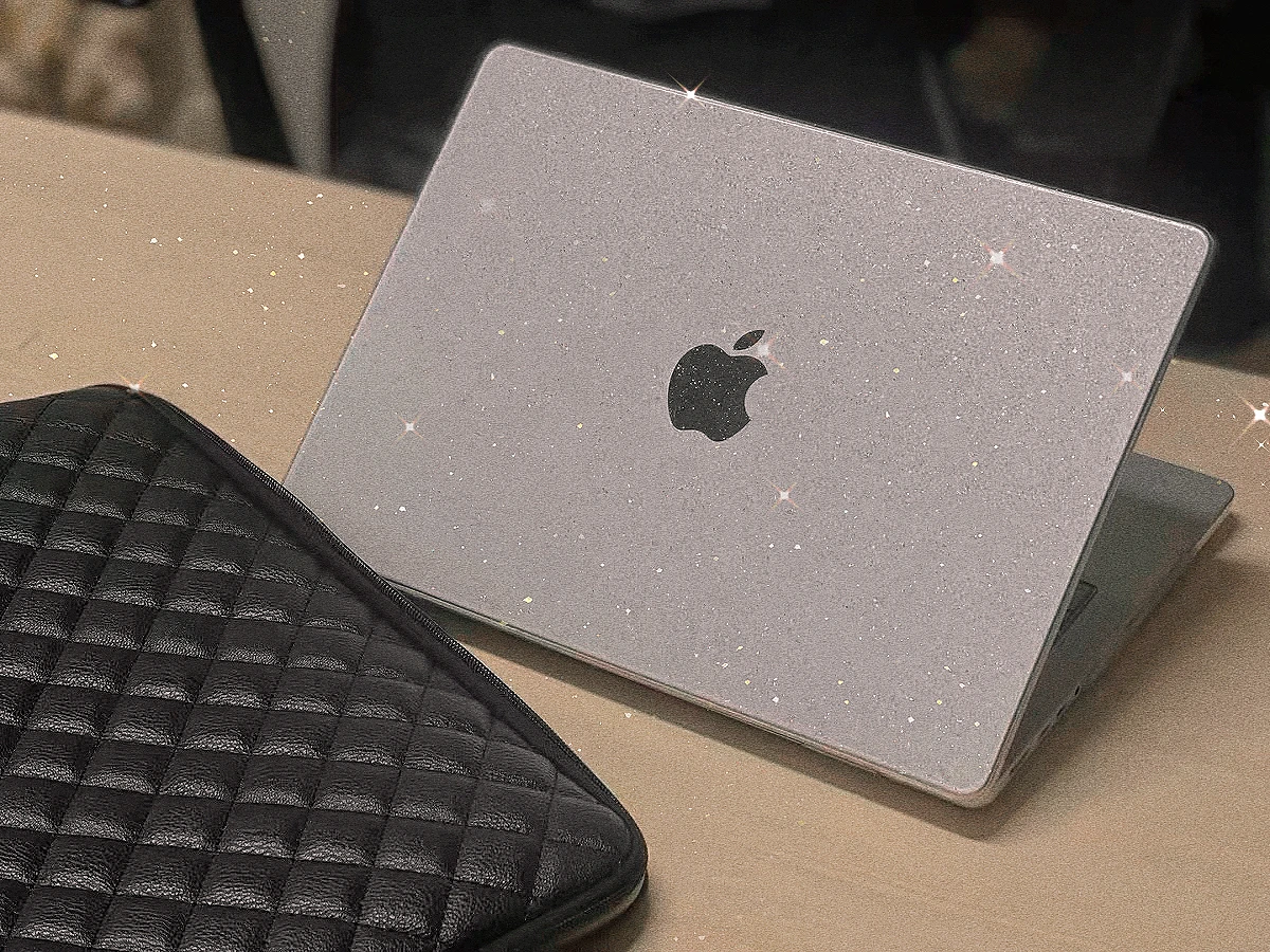 LuxuryGlitterClearCaseForMacBookPro13Case2020M1Airm113