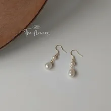  2022 Korea New Fashion Women's Pearl Earrings Retro Simple Stud Earrings Classic Best-selling Earrings Wholesale 