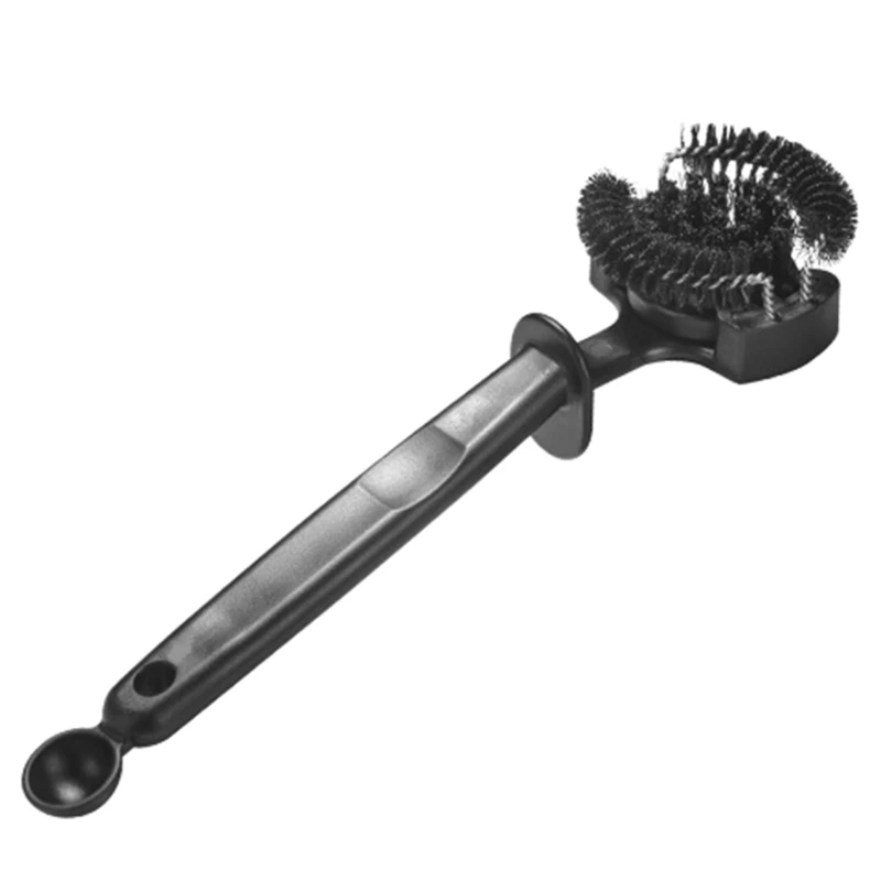 Brosse De Nettoyage Pour Machine à Café Expresso – Tête Ronde Détachable, Manche Court, 58mm, Idéale Barista - 10