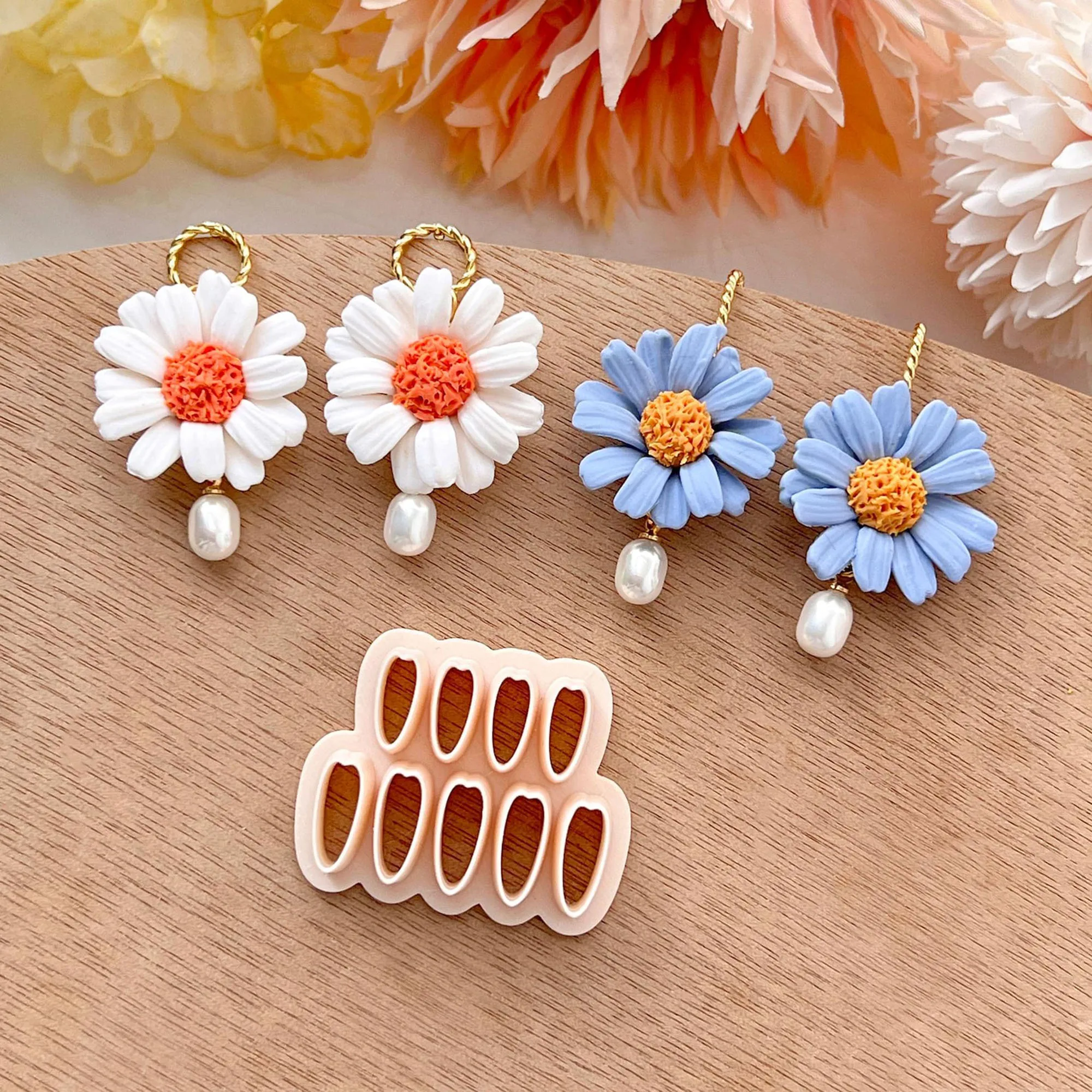 Polymer Clay Cutters Flower Petal Cutters Daisy Petal Polymer Clay