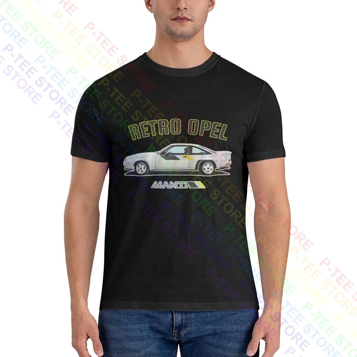 Opel Manta 400 Opel Classic Car Maglietta Da Rally Modificata Tedesca T-Shirt Regalo Hot Deals Tee
