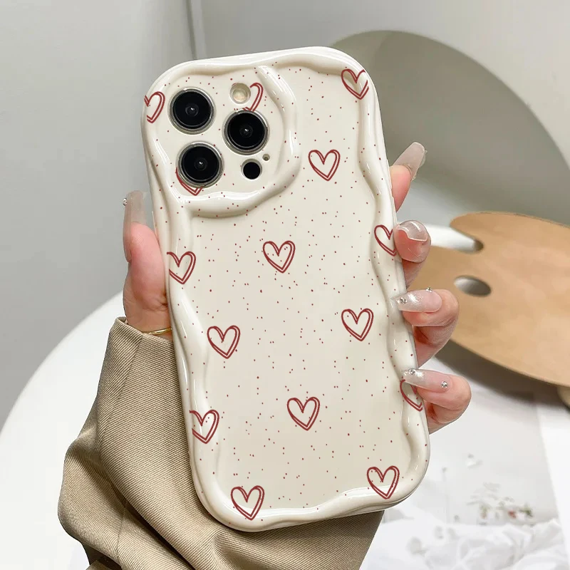 Chic Strawberry Flower Design Phone Case