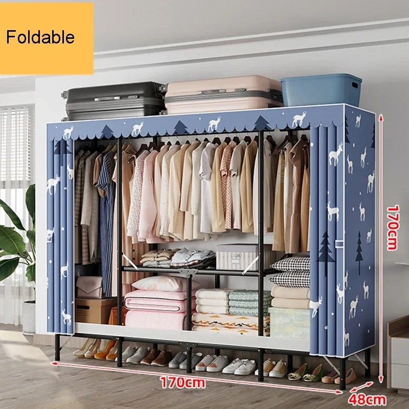 Storage Locker Dressers Folding Portable Cabinets for Living Room Garden Furniture Set Clothes Closet Wardrobe Organizers Cloth
