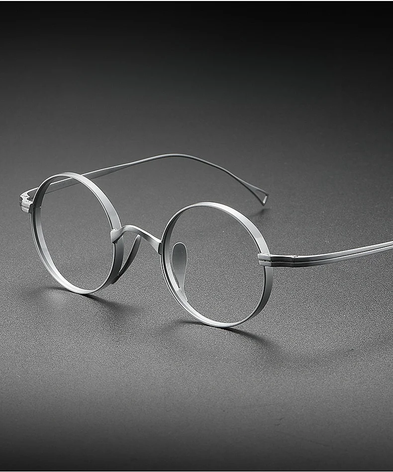 Titanium Reading Glasses – Retro Square Frames With Anti Glare Lenses | Unisex Fashion Eyewear