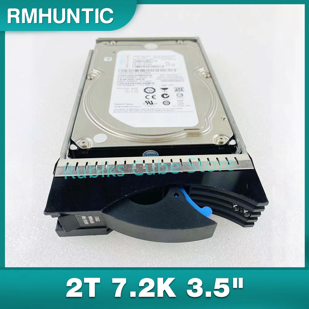 IBM 하드 디스크 DS3400 DS5020 59Y5536 59Y5484 SATA-FC 2T 7.2K 3.5 인치