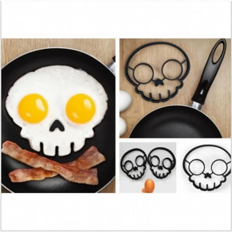 Breakfast Omelette Mold Silicone Egg Pancake Ring Shaper Cooking Tool DIY Kitchen Accessories Gadget Plastic Egg Separator egg mold egg separator egg ring