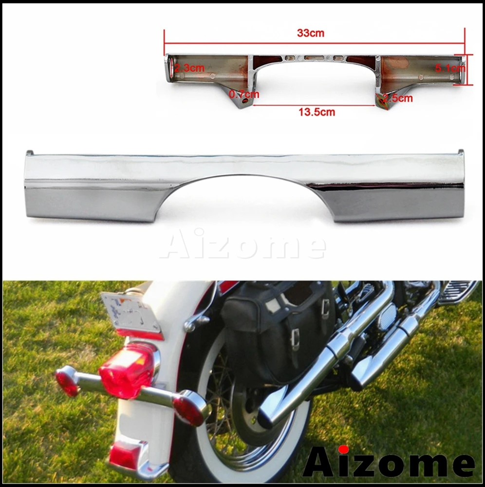 

Rear Turn Signal Bracket Tail Light Directional Bar For Harley Touring Road King Electra Glide Softail FLST FLSTC FLSTN 1986-17