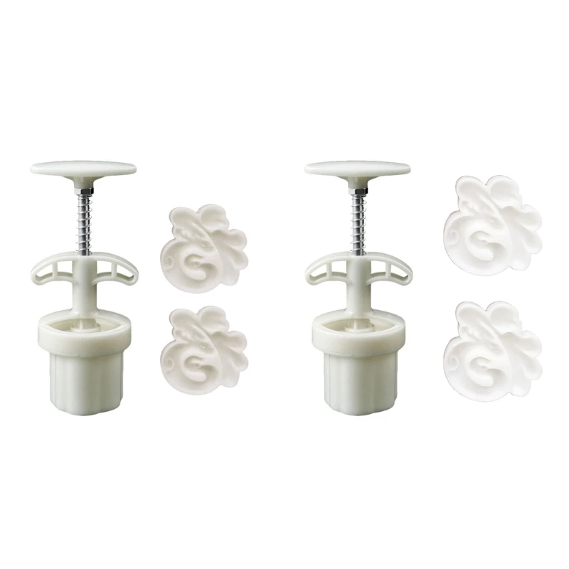 

Exquisite Dragon Rabbit Dessert Cutter Pastry Decoration Flower Impressions Tool