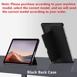 Premium Protective Tablet Case for Microsoft Surface Pro and Surface Go Series (Black)