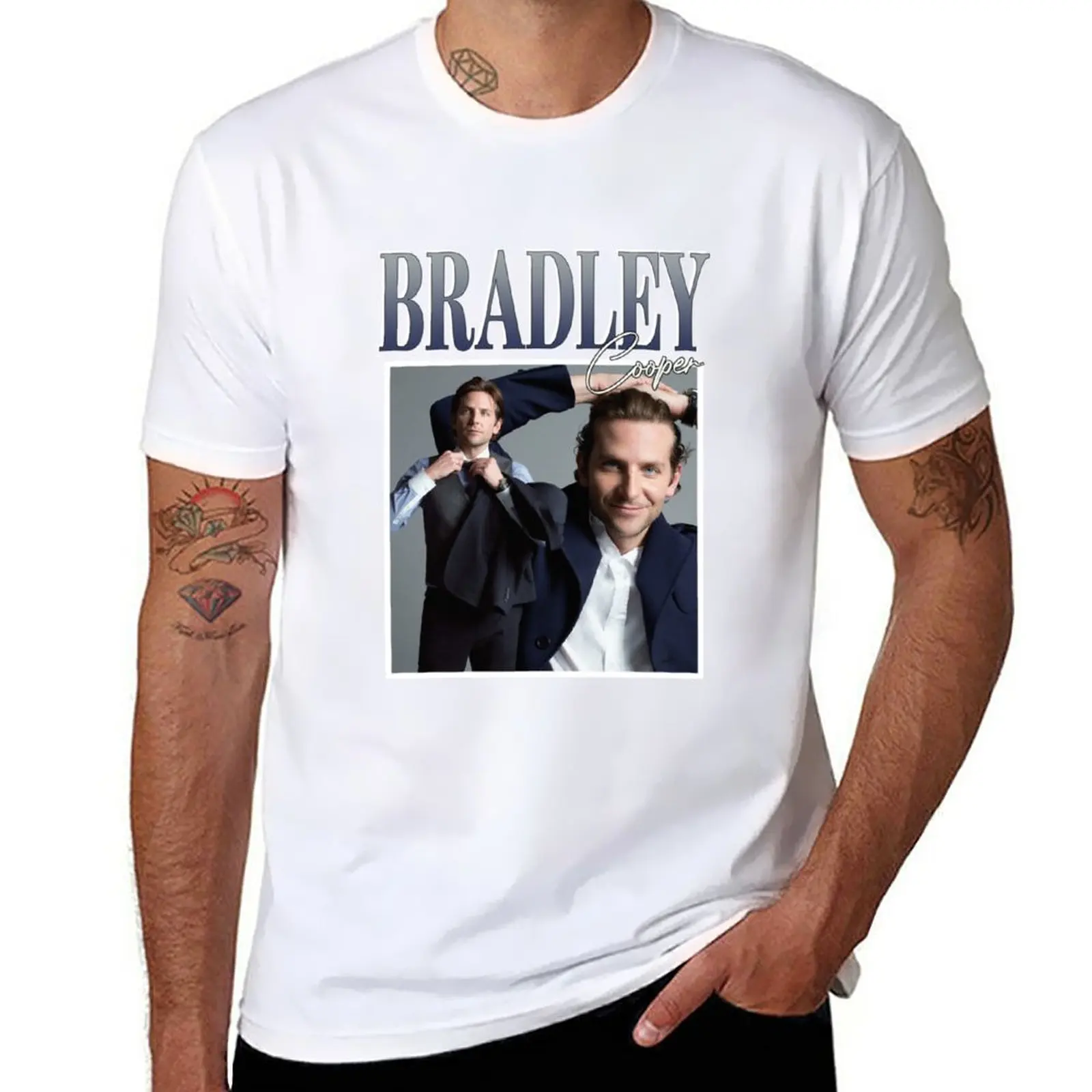 

New Bradley Cooper Classic T T-Shirt T-shirt short korean fashion t shirt man mens big and tall t shirts