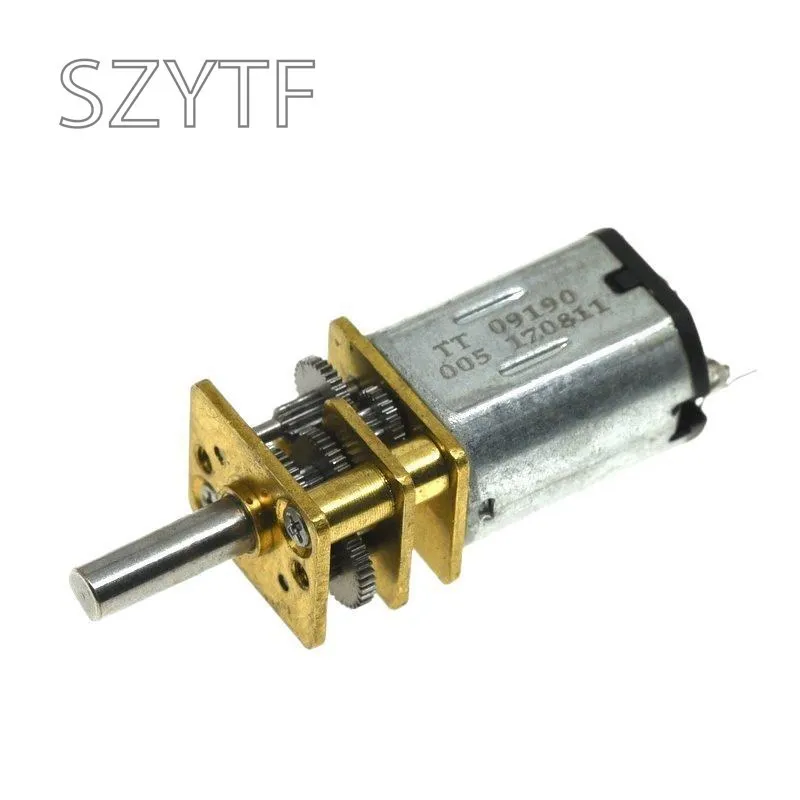 Sb0d81988855f49988a79d2264d8a219dZ DC3V-6V Mini motoreduktor mikro Metal N20 z silnikami prądu stałego z przekładnią