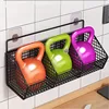 1pc Modern Wall-Mounted Kitchen Storage Basket-Durable Metal Wire Organizer for Spices,Onions&Vegetables-Perfect for Home 2