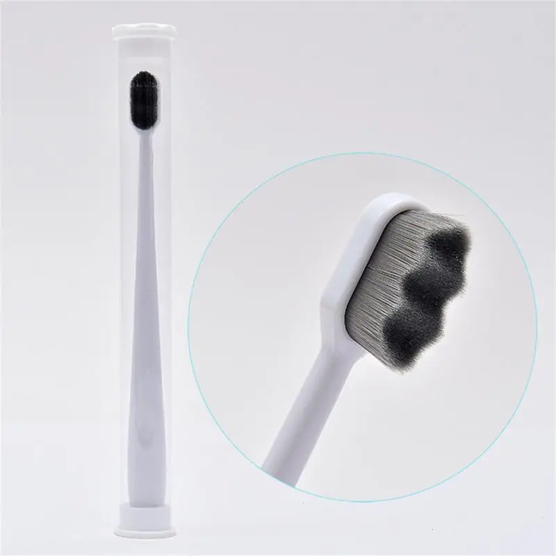 

Ultra-fine Soft Toothbrush Million Nano Bristle Adult Tooth Brush Teeth Deep Cleaning Portable Travel Oral Care Brush