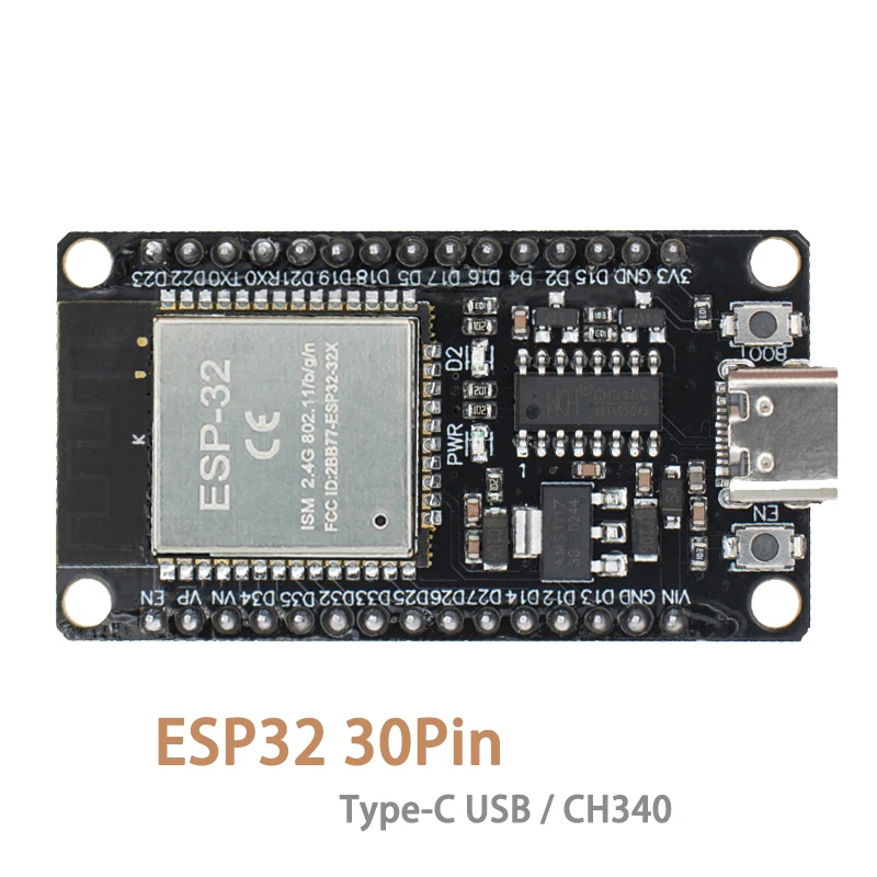 ESP32S ESP32 TYPE-C Interfaccia CP2102 Scheda Di Sviluppo ESP32 WiFi Bluetooth 2 In 1 Schede Di Espansione 38Pin 2 Pezzi ESP32 Combo 2.4GHz WiFi Bluetooth Processore Microcontrollore Dual Core - Foto 7