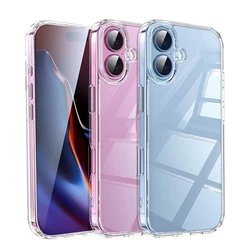 Ultimate Shockproof Hybrid Clear Silicone Phone Case - Military Grade Protection - iPhone 17 Pro