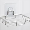 High Quality Soap Rack Wall Mounted Soap Holder Stainless Steel Soap Sponge Dish Bathroom Accessories Soap Dishes Self Adhesive 5