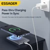 Essager Thin Wireless Power Bank Magnetic 20W 5000mAh Portable Fast Charging External Battery for Magsafe For iPhone 16 15 14 13 6