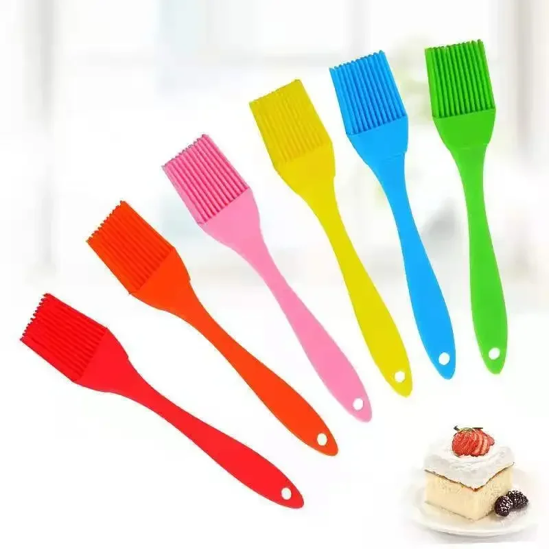 Food Silicone Brush Basting Brushes Barbecue Home Kitchen Accessories Baking Bakeware Bread Cook Pastry Oil BBQ Bakeware Tool silicone cake brush pastry brush