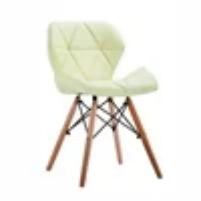 Modern Nordic Home Cafe Restaurant Furniture Upholstered Velvet Fabric Dining Chair With Gold Metal Frame