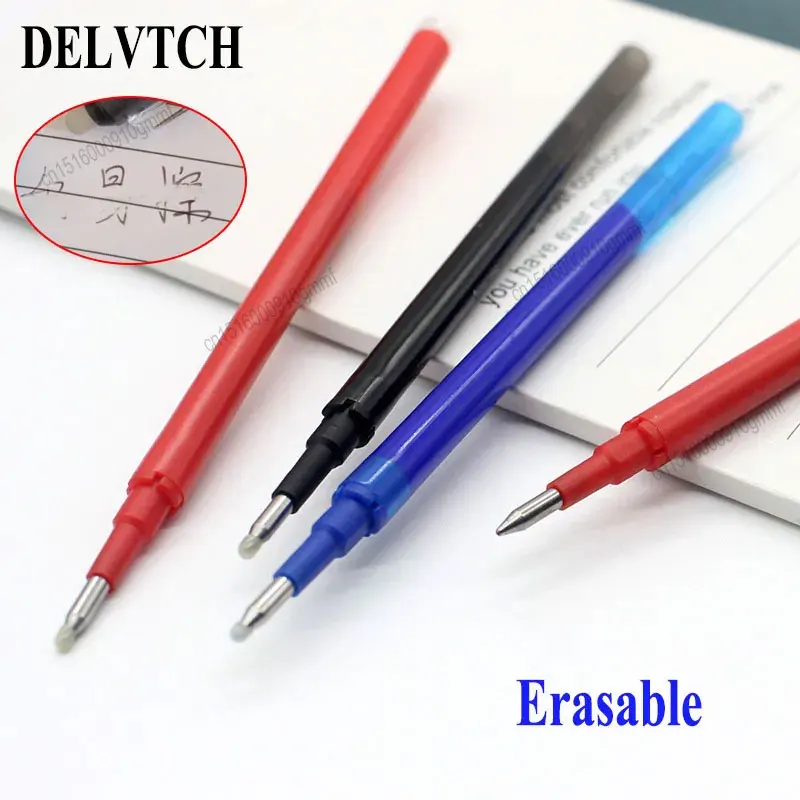 5Pcs/30Pcs Erasable Gel Pen Refill 0.7mm Replacement Office School Writing Stationery Accessory 8 Color Ink Washable Handle Rods 5
