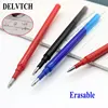 5Pcs/30Pcs Erasable Gel Pen Refill 0.7mm Replacement Office School Writing Stationery Accessory 8 Color Ink Washable Handle Rods 5