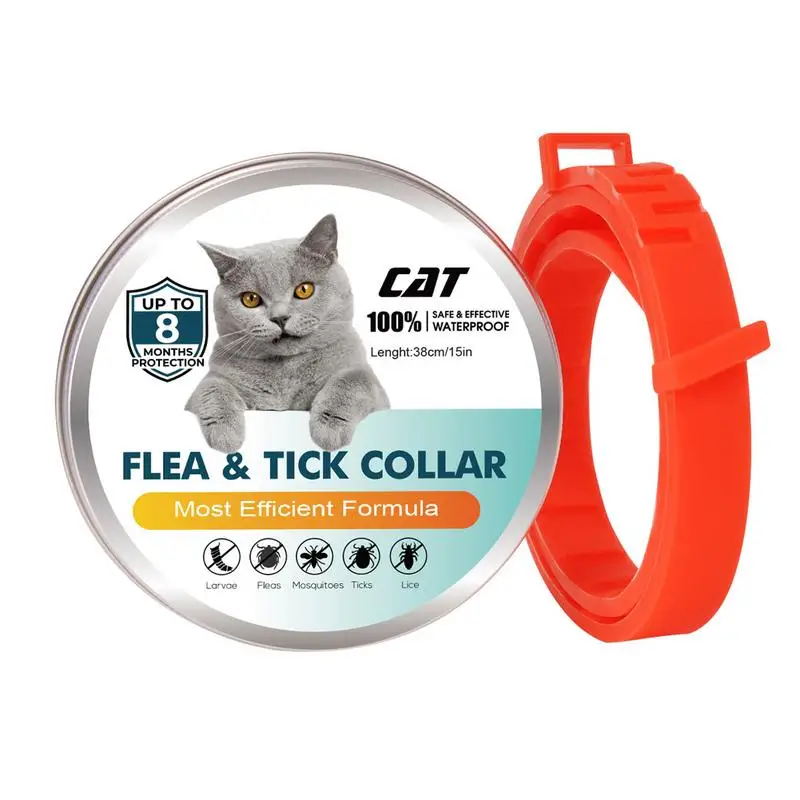 Pet Flea Collar Dog Cat Safe Useful Tick Prevention Control Necklace
