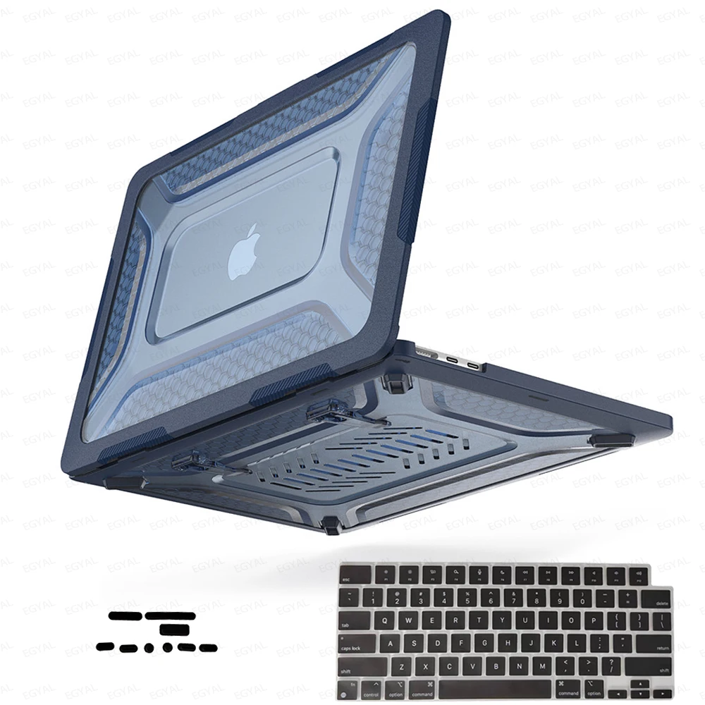 Per Macbook Pro 16 M3 2023 Custodia Con Spina Antipolvere E Copertura Per Tastiera M2 Air 15 A2941 Custodia In Plastica Per Macbook Pro 14 M3 A2918