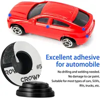 Anti-collision Silicone Pad Car Door Closing Anti-shock Protection Soundproof Silent Buffer Stickers Gasket Auto Accessories 4