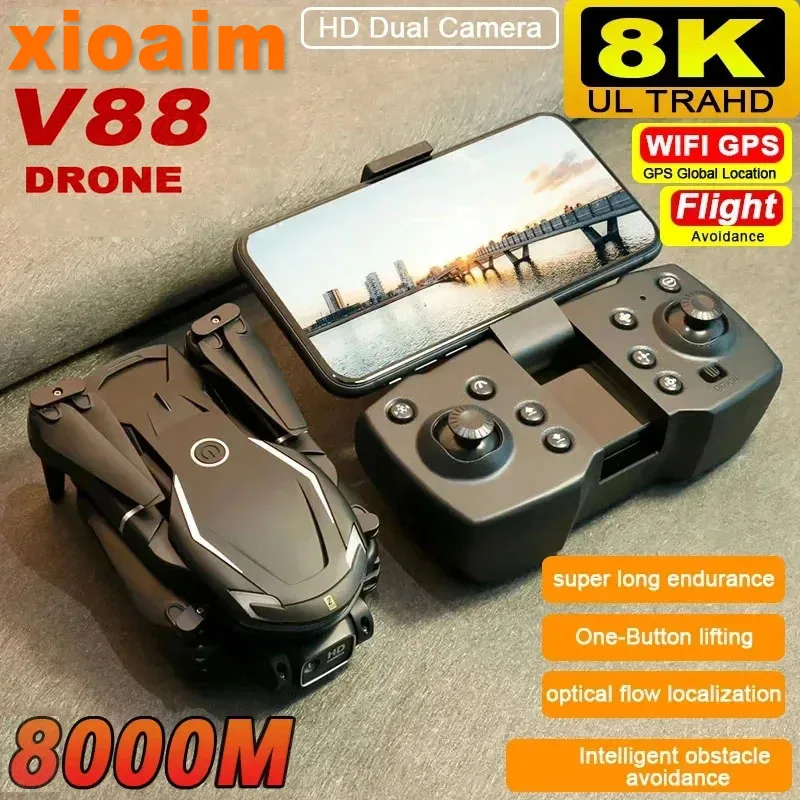 Drone ZUIDID V88 Avec Caméra HD 8K - Photographie Aérienne - Neuf