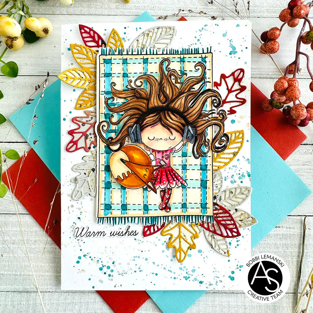 Garden Blooms Collection Autumn Leaves Metal Cutting Dies Clear Stamps Stencil Hot Foil DIY Decorating Scrapbook Card Die
