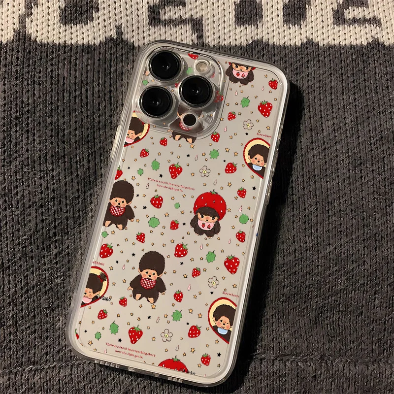 Cartoon M-Monchhichis Clear Phone Case Cover