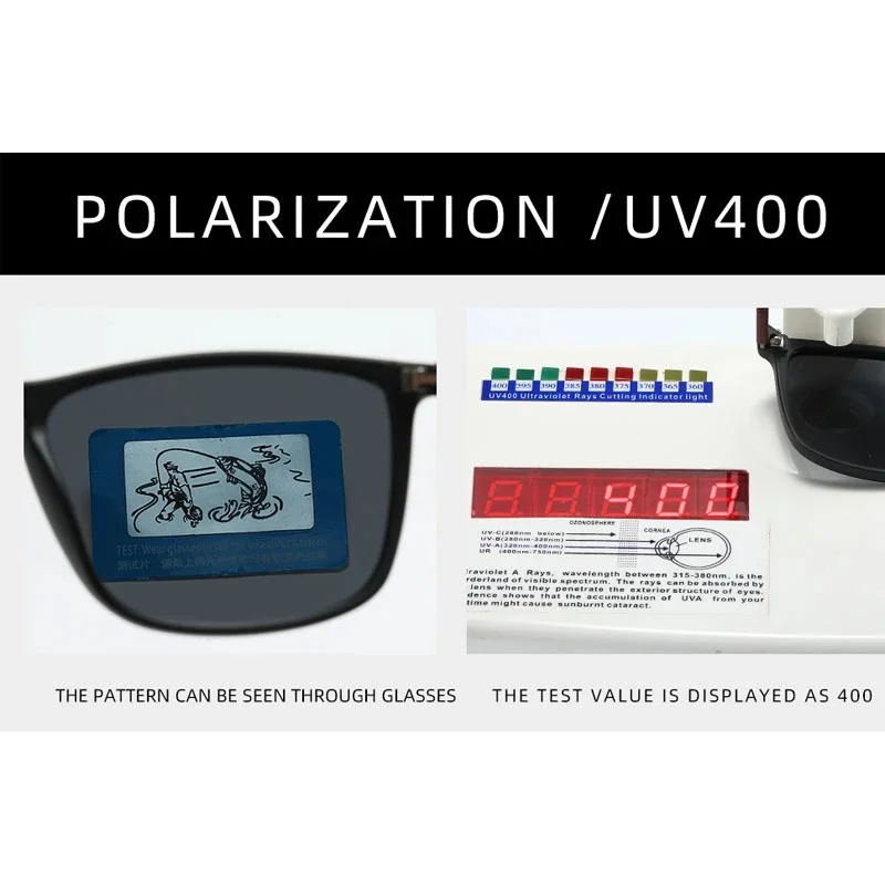 Luxury Square Vintage Polarized Cycling Sunglasses Men Women Fashion Travel Driving Fishing Sun Glasses Male Eyewear UV400 5