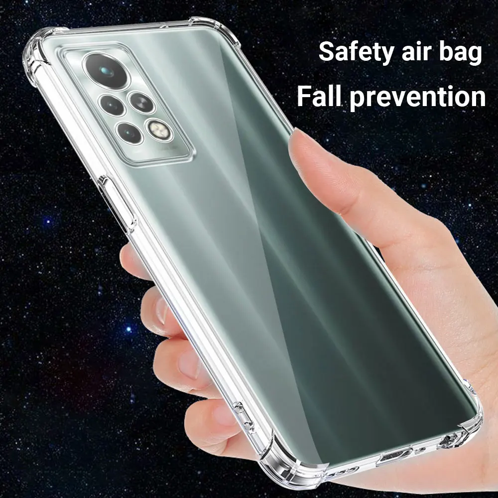 Shockproof Case For Infinix Note 11 Pro Clear Silicone Soft Phone Case For Infinix Note 11S Cover on Infinix Note 11 Pro Fundas 4