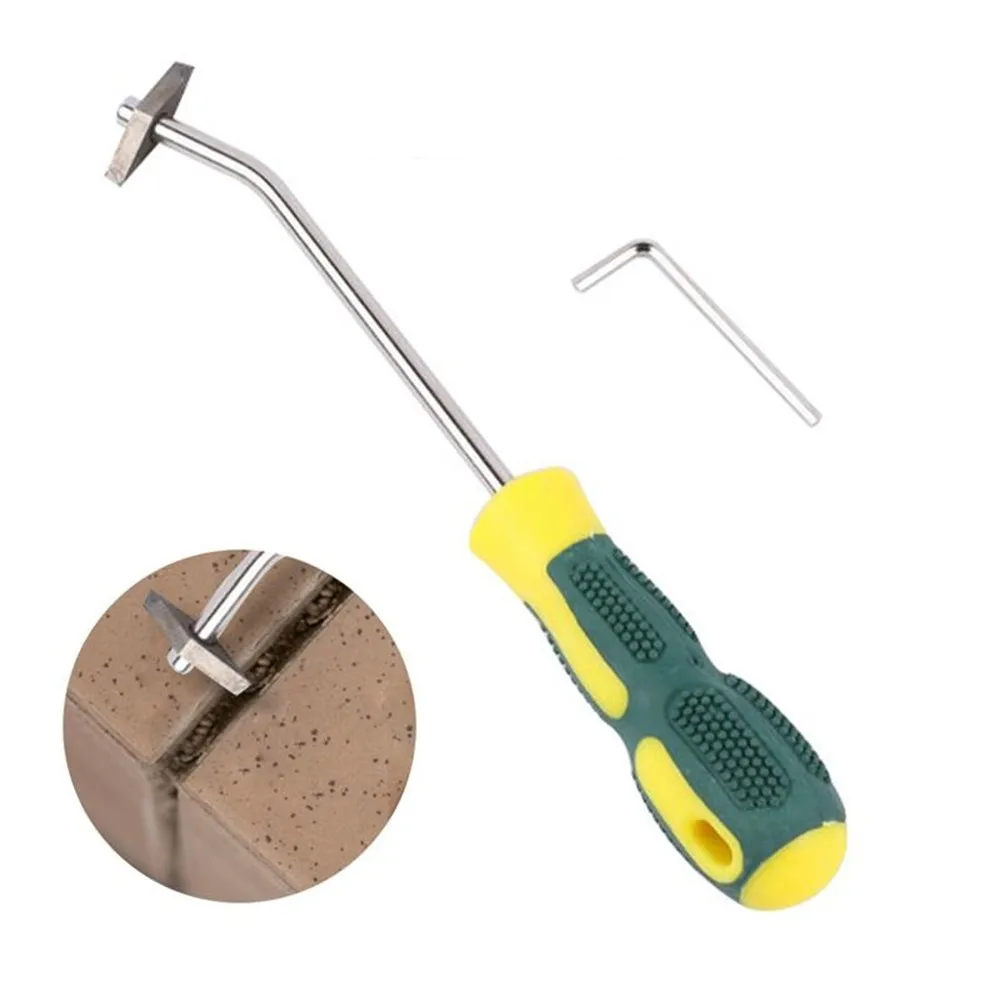 

Ceramic Tile Marble Grout Removal Tool Tungsten Steel Tiles Gap Cleaner Drill Bit For Floor Wall Seam Cement Cleaning Hand Tool