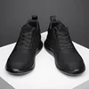Big Size 37-47 Men Breathable Mesh Elevator Sport Shoes Soft Comfortable 6cm Hidden Heels Lift Height Increasing Casual Sneakes 3