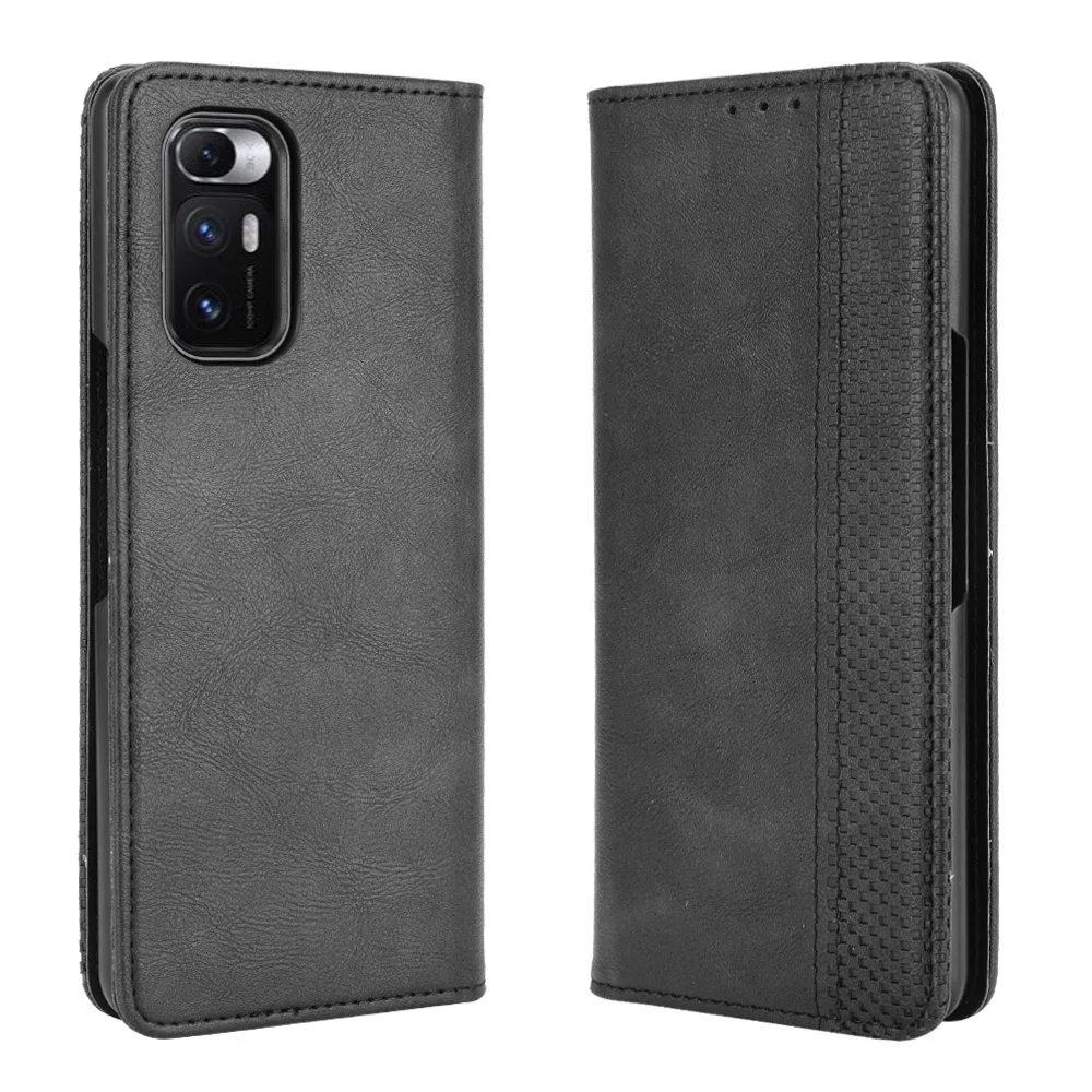 Per Xiaomi Mi Mix Fold Case Book Wallet Vintage Slim Magnetic Leather Flip Cover Card Holder Pc Hard Plastic Back Phone Bags