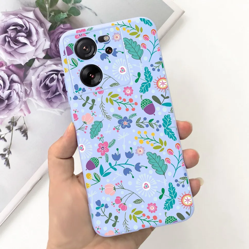 For Xiaomi 13T Case 13 T Pro 5G Candy Paint Soft Silicone Shockproof Phone Cases For Xiaomi 13T Mi13T Pro Bumper Cover Capa