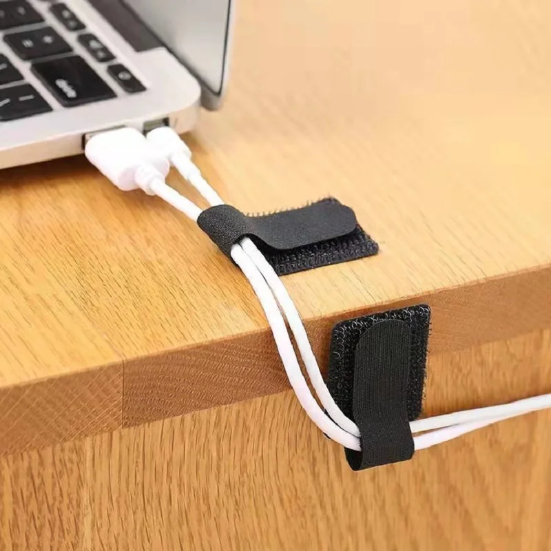 

20/10/5PCS Reusable Tidy Straps Cable Organizer Wire Management Wire Organizer Desk Tidy Nylon Cable Ties Data Cable Line