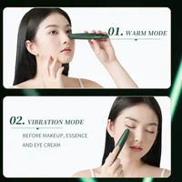 Electric Eye Massager EMS Microcurrent Skin Lifting Reduce Eye Wrinkles Remove Dark Circles Hot Vibration Relax Eyes Beauty Care 2