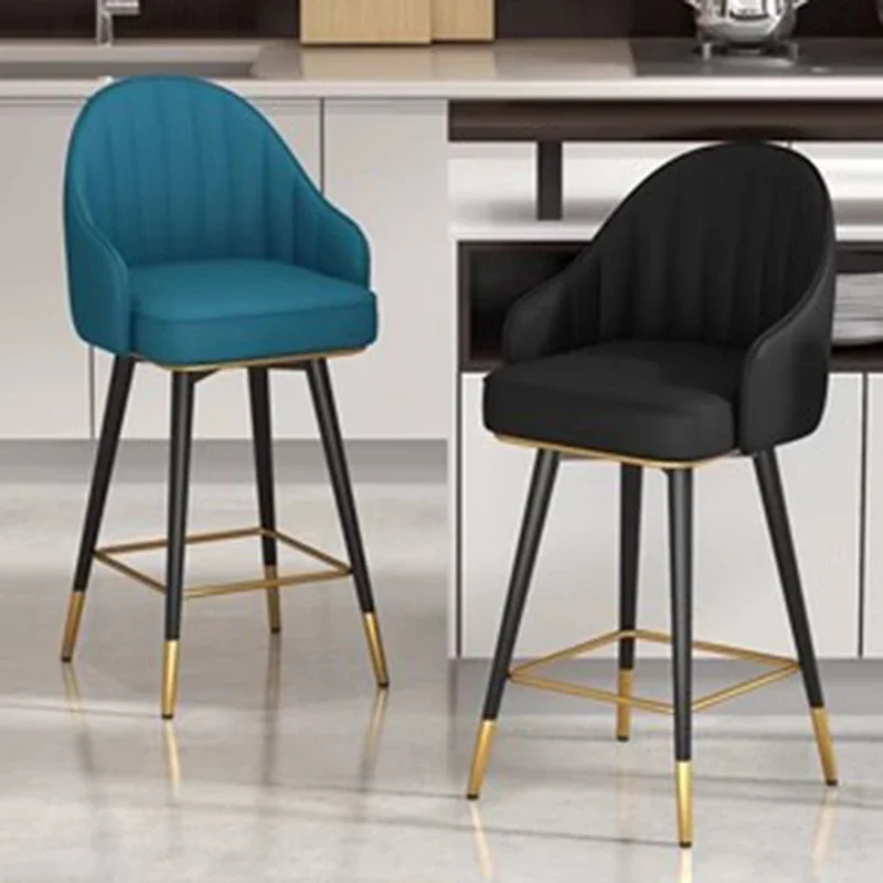 

Modern Mobile Bar Chair Nordic Designer Relax Banquet Dining Chairs Vanity Balcony Accent Silla Comedor Salon Furniture KTY029
