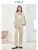 Vimly Two Piece Sets Womens Outifits Lapel Shirt Coat Elastic Waist Baggy Pant 2024 Spring Office Lady Casual Matching Set M3995