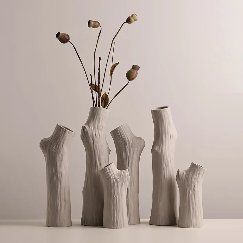 

Керамическая ваза с веткой дерева Nordic Creative, Ins Decoration, дом, гостиная, вход и проживание в семье, простое украшение