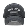 Men's Baseball Cap Women's Sport Golf Caps for Man Washed Cotton SHIT SHOW SUPERVISOR Embroidery Dad Hat Sun Hats Dropshipping 2