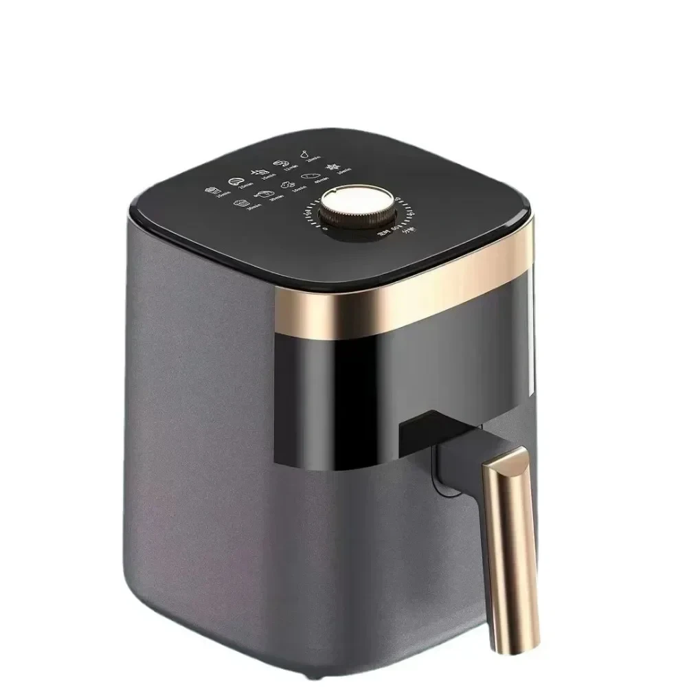 5L Air Fryers Household Home Appliance Electric Fryer Oven Large Capacity Visual Fryer Chip Machine Airfryers Oven 220V 5