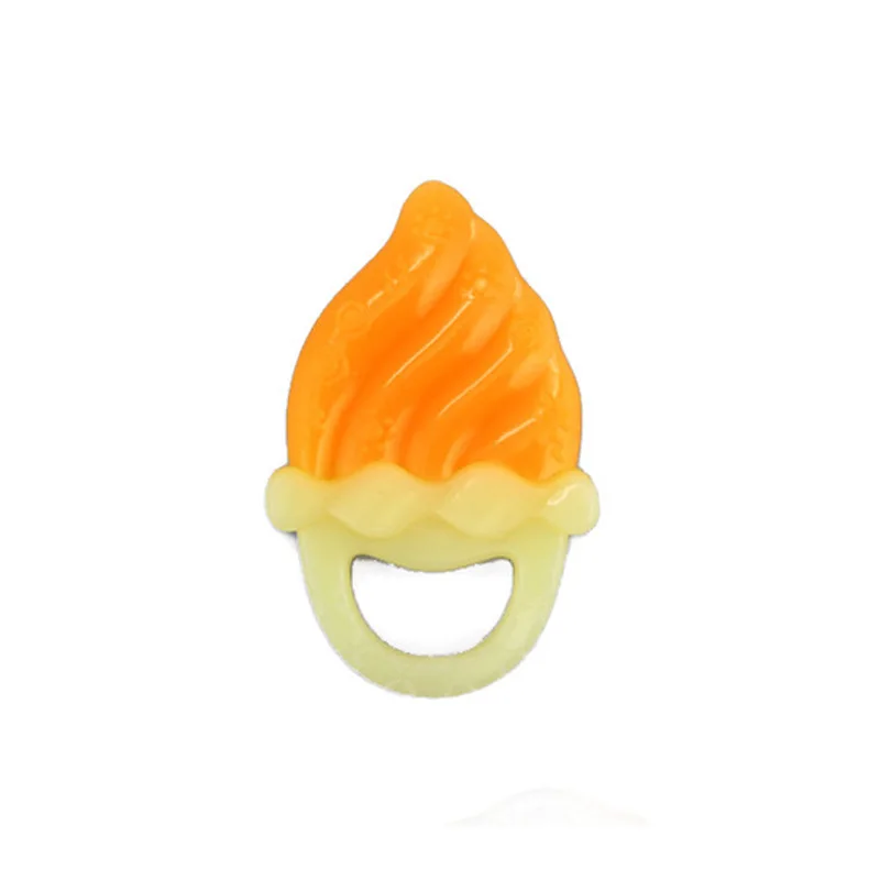 Baby Silicone Training Toothbrush Safe Toddle Teether Chew Toys Teething Ring Gift Infant Baby Chewing silicone teether